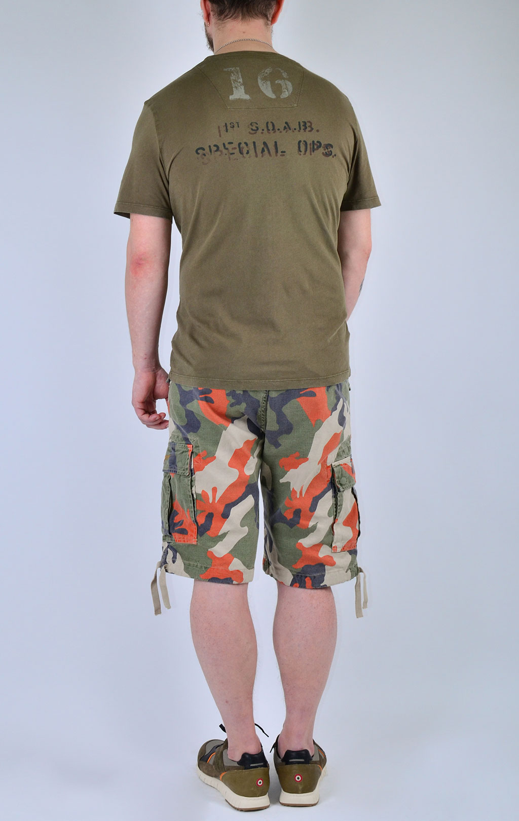 Футболка AERONAUTICA MILITARE dark olive (TS 1514) 