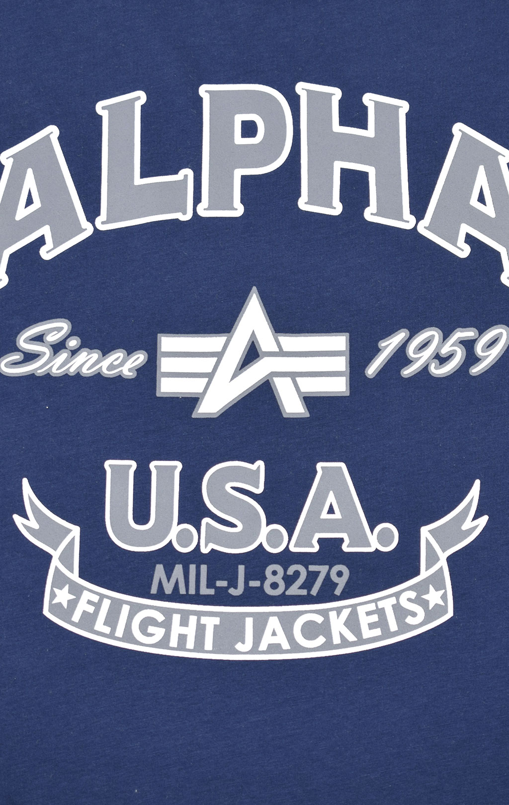 Футболка ALPHA INDUSTRIES ALPHA FJ new navy 