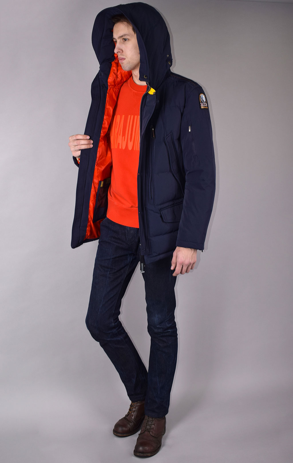 Куртка-пуховик PARAJUMPERS MARCUS navy 