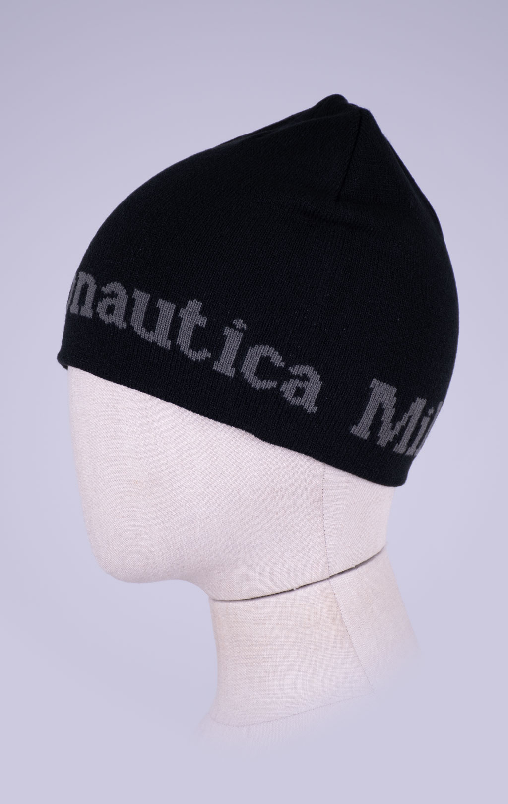 Шапка вязаная AERONAUTICA MILITARE FW 26/27/CN jet black (CU 0093) 