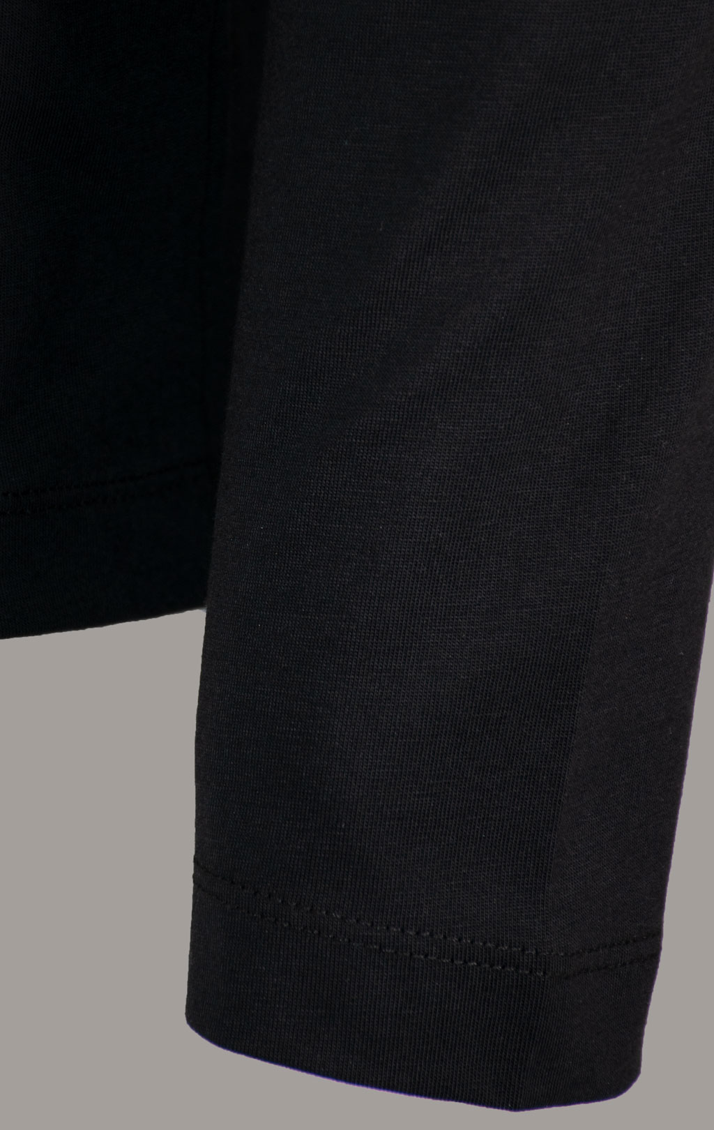 Лонгслив AERONAUTICA MILITARE big size FW 25/26/TR jet black (TS 2390) 
