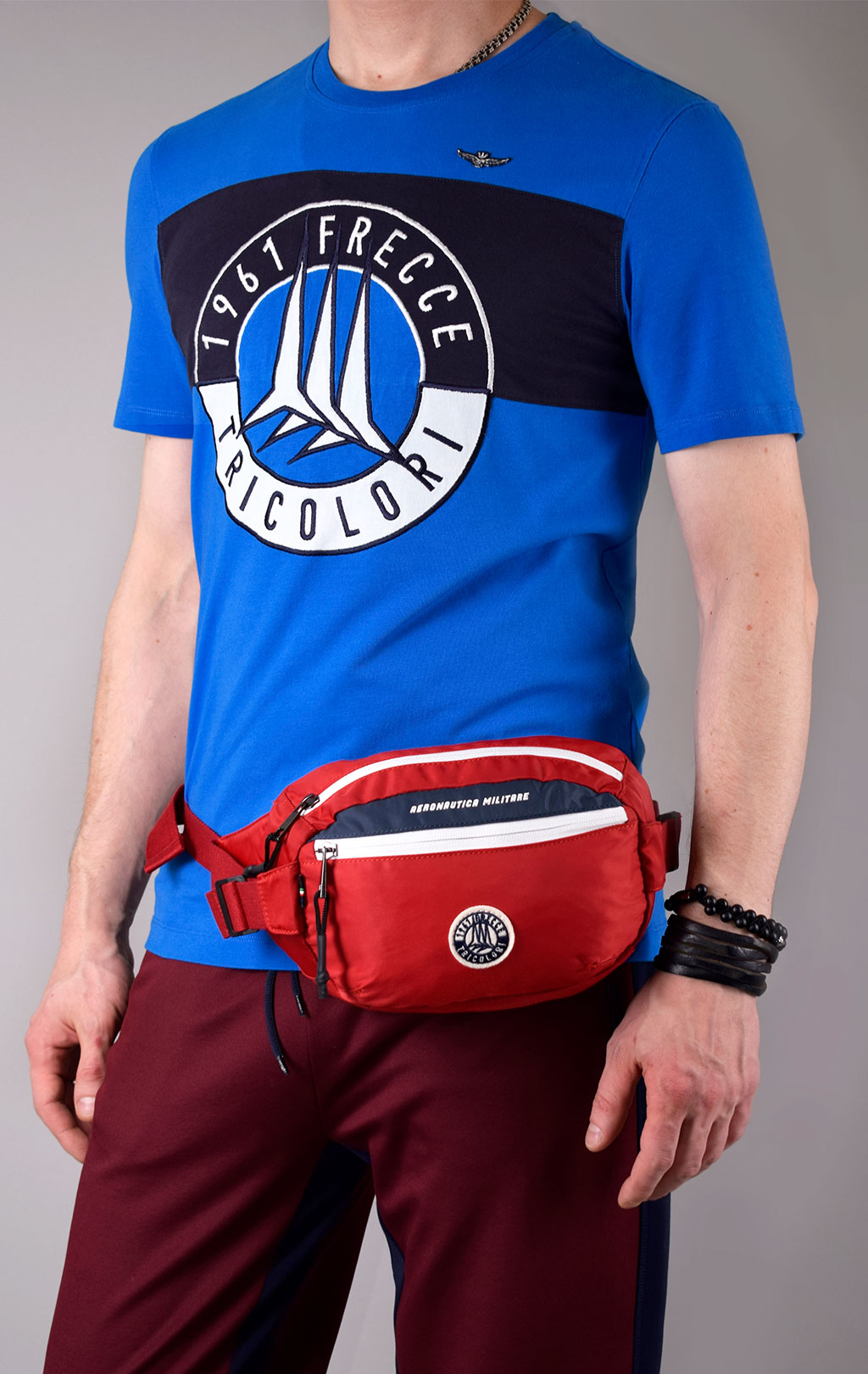 Футболка AERONAUTICA MILITARE SS 20 bluette (TS 1698)