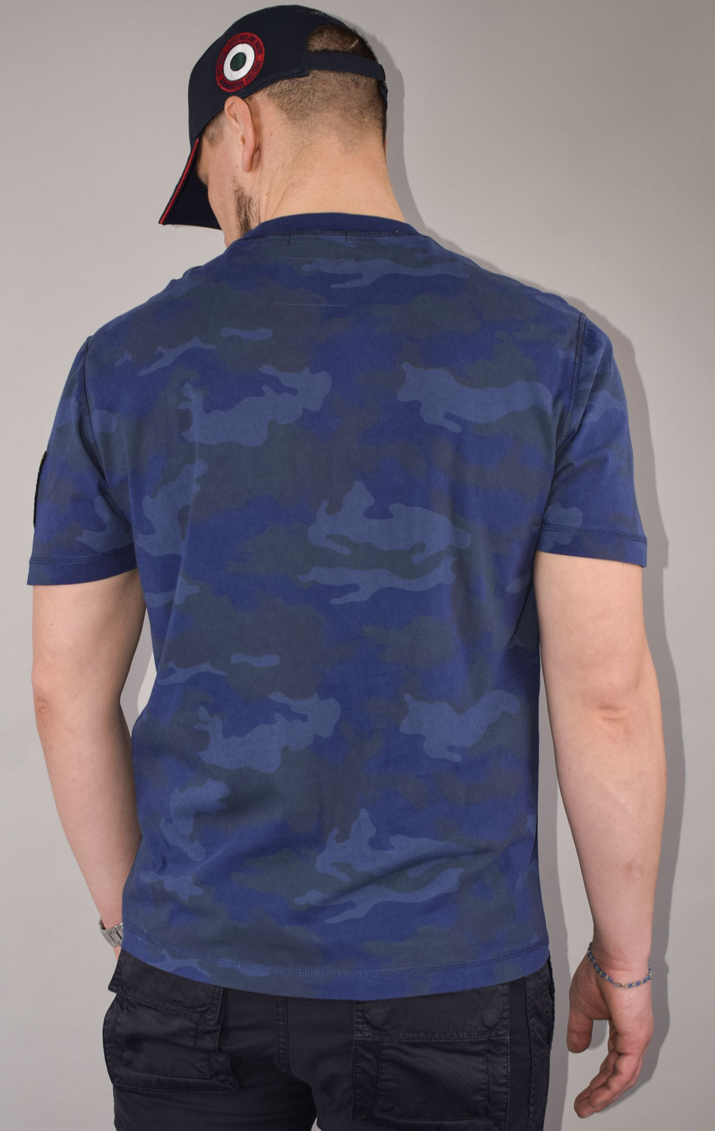 Футболка AERONAUTICA MILITARE SS 23/IN camo blue (TS 2061)