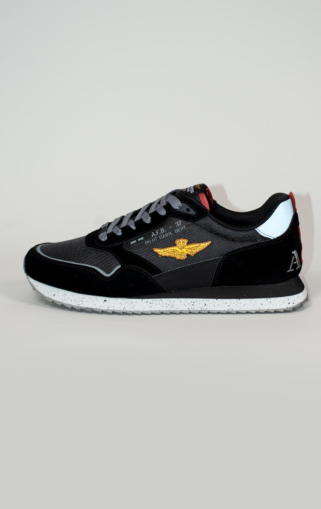 Кроссовки AERONAUTICA MILITARE (SC 0288) FW 25/26/CN jet black 
