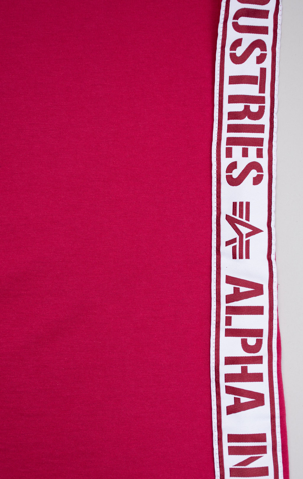 Женская футболка ALPHA INDUSTRIES AL TAPE T major red 