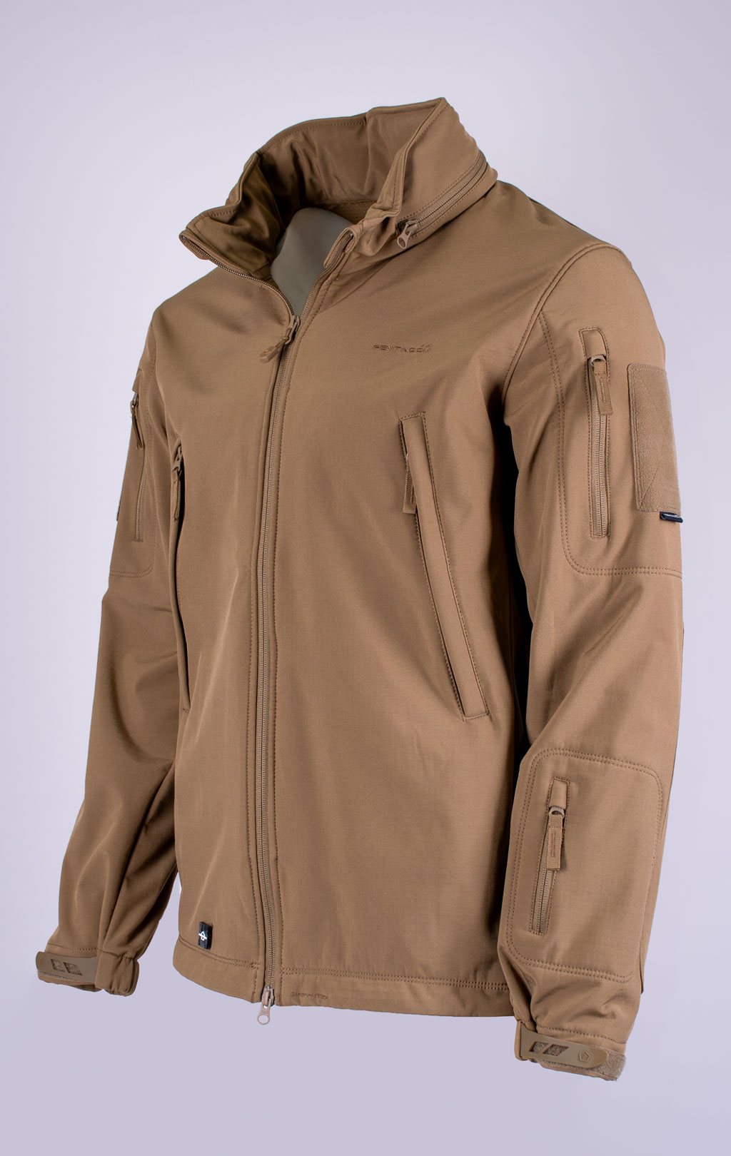 Куртка тактическая softshell Pentagon мембрана ARTAXES big size Soft Shell coyote 08011 