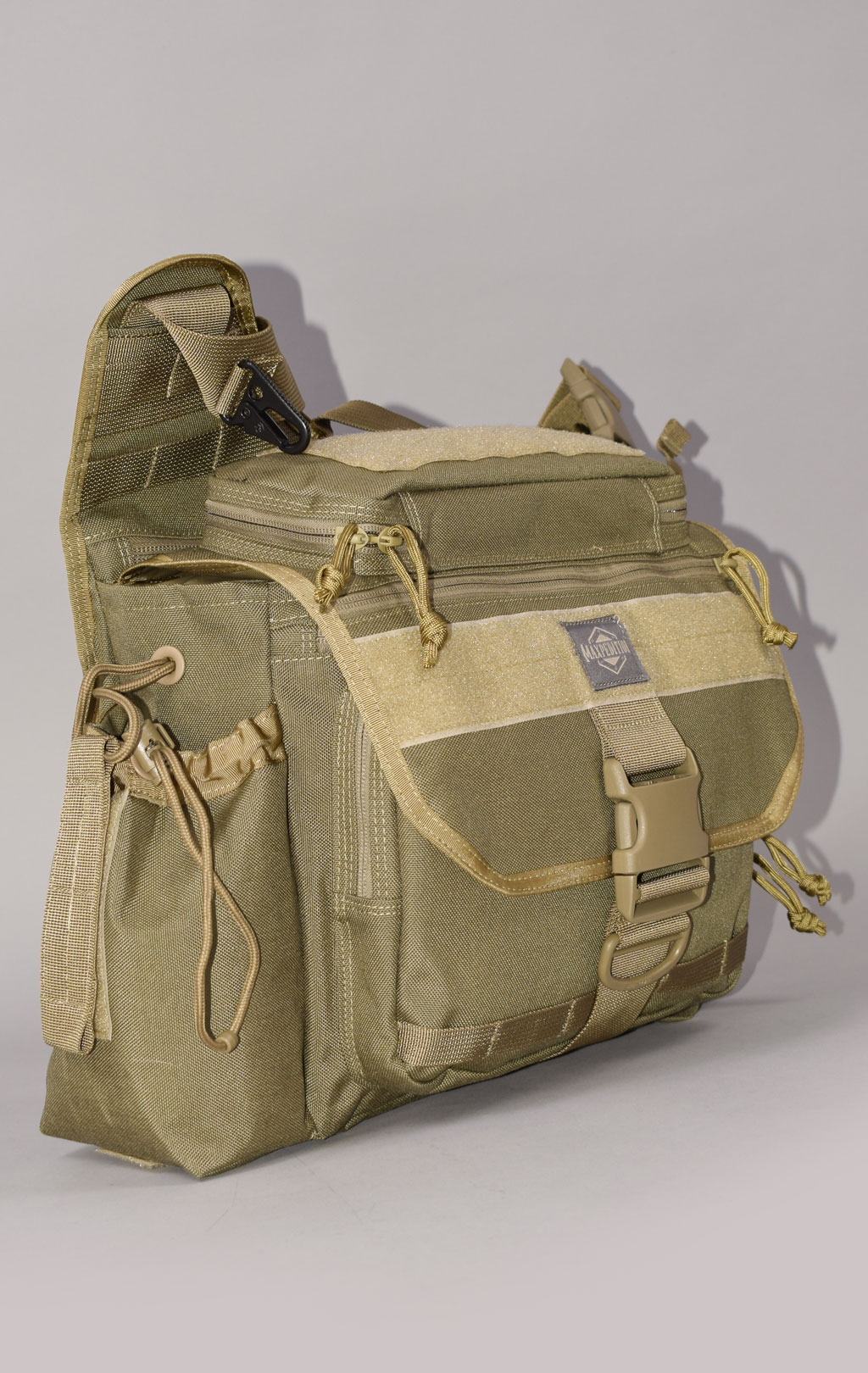 Сумка через плечо тактическая Maxpedition MONGO VERSIPACK 30x10x22 khaki 