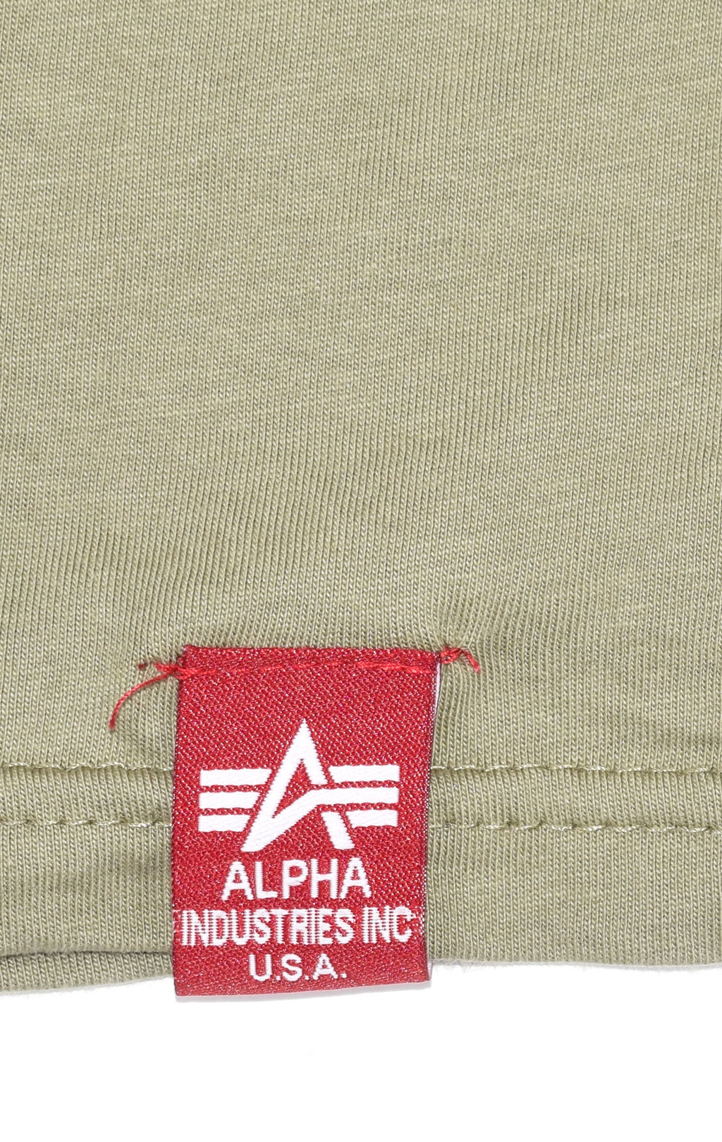 Футболка ALPHA INDUSTRIES AUTHENTIC PRINT olive 