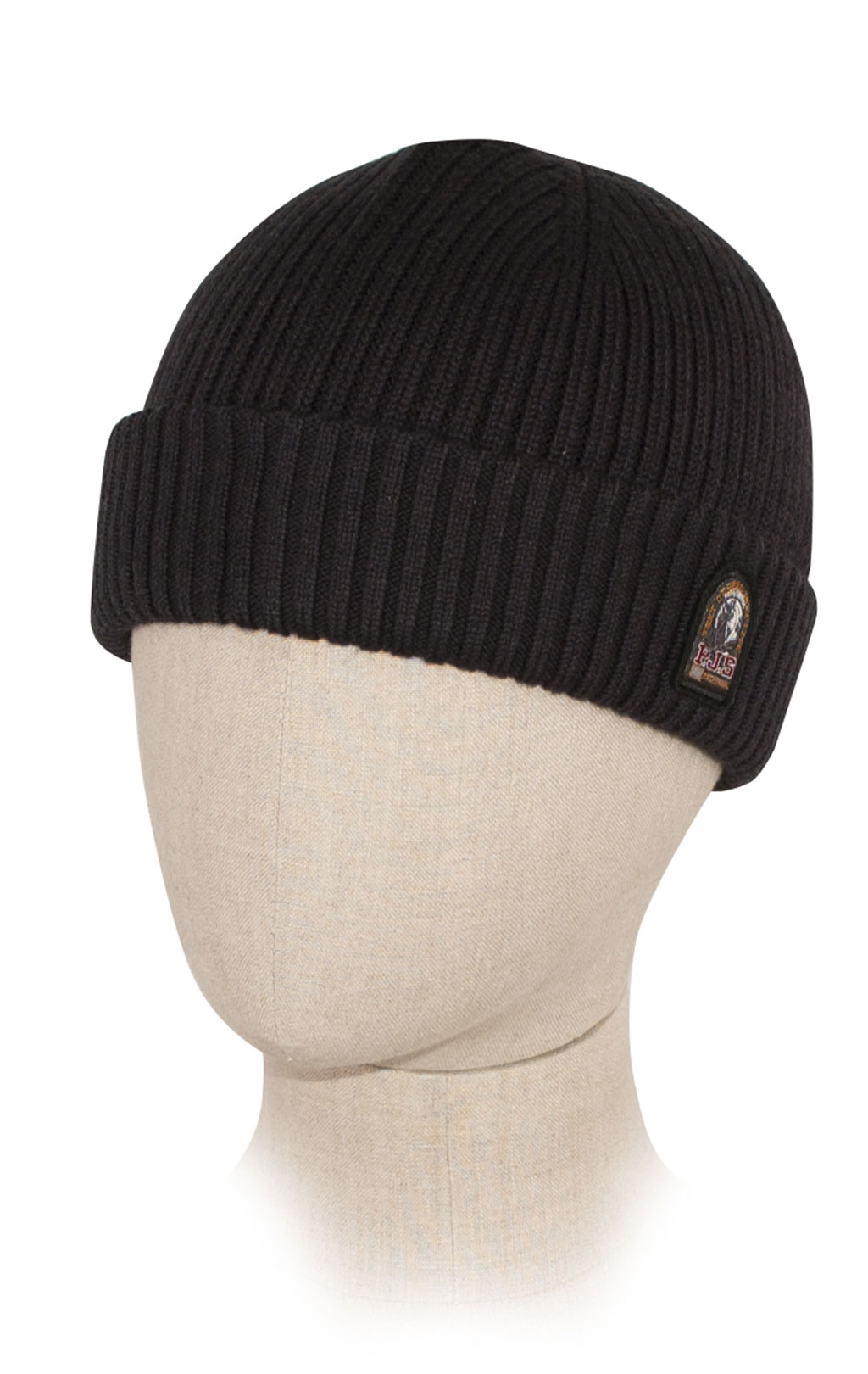 Шапка вязаная PARAJUMPERS RIB HAT FW 19/20 black 