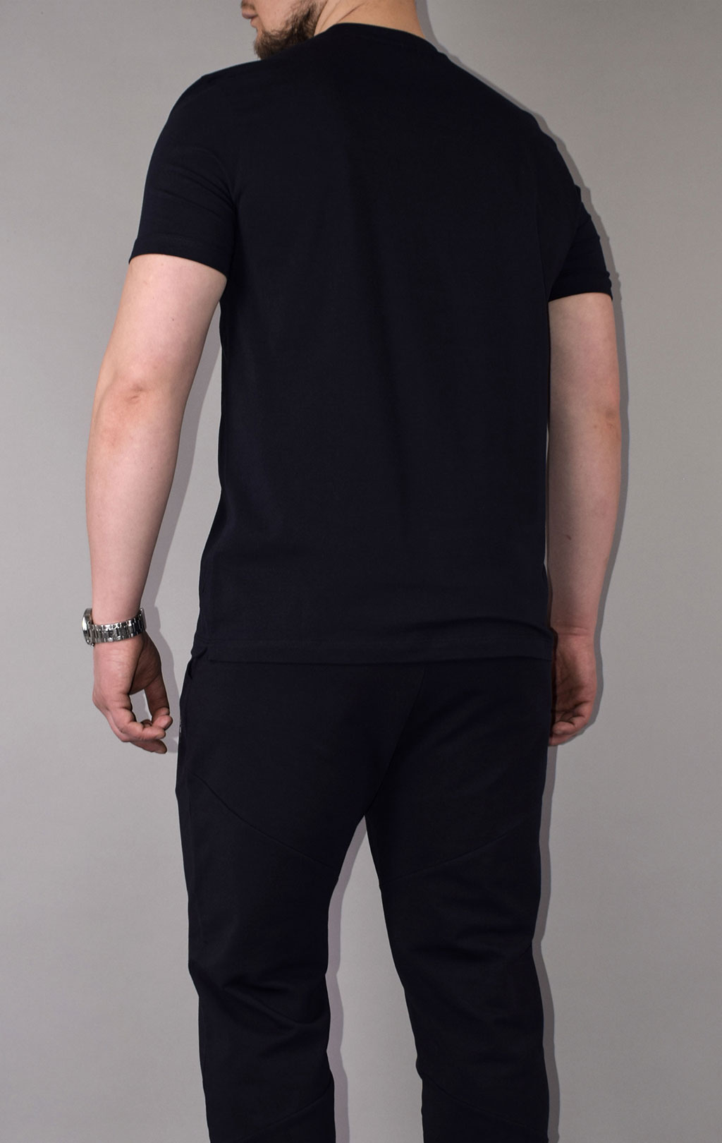 Футболка AERONAUTICA MILITARE SS 21/TR blue black (TS 1845) 