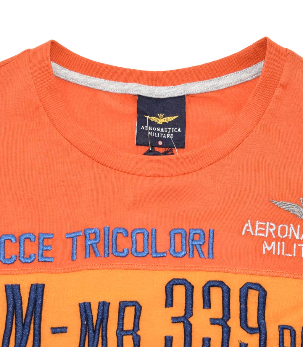 Футболка AERONAUTICA MILITARE arancio (TS1005) 