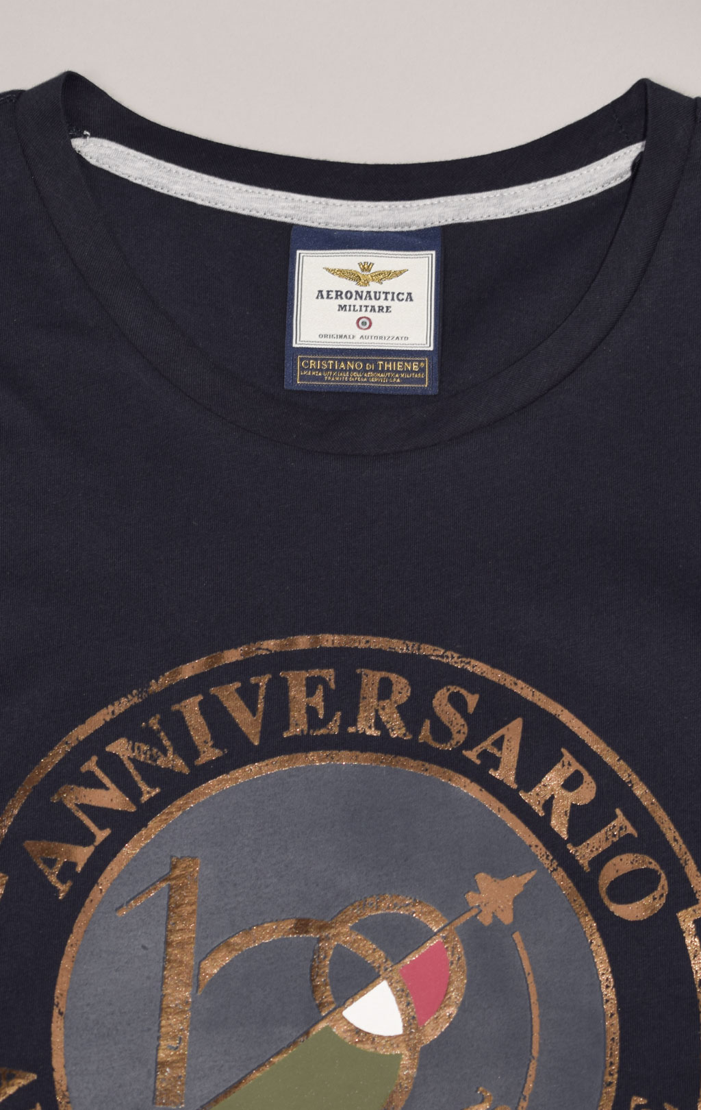 Футболка AERONAUTICA MILITARE SS 23/TR blue navy (TS 2118) 