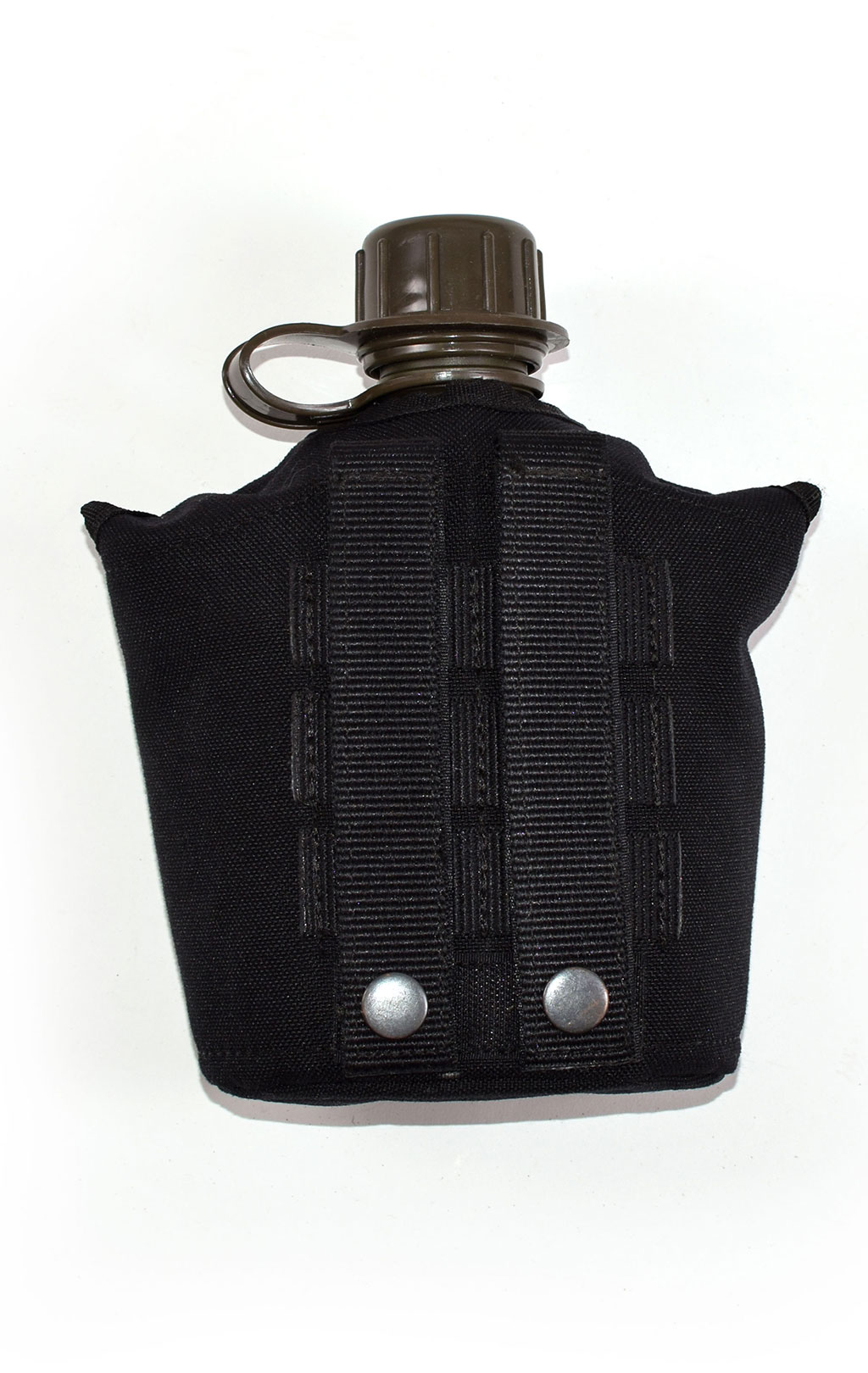 Фляга 1qt в чехле MOLLE black с котелком б/у Голландия