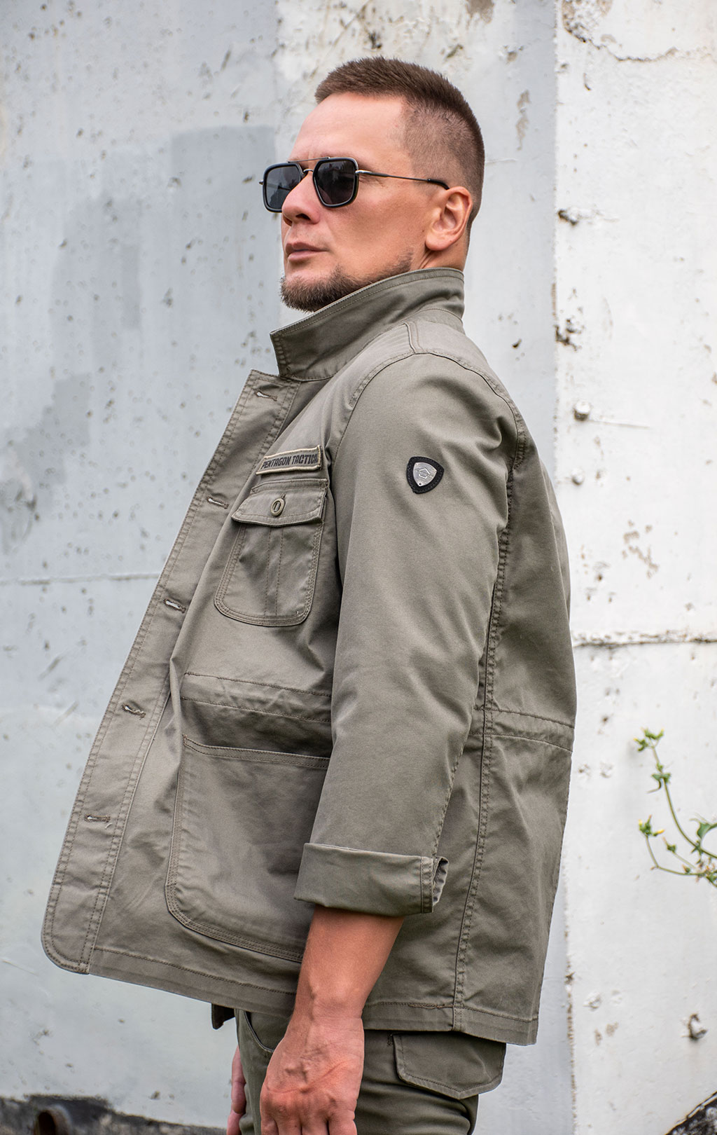 Ветровка Pentagon ROGUE HERO хлопок65% grey cinder 02027 
