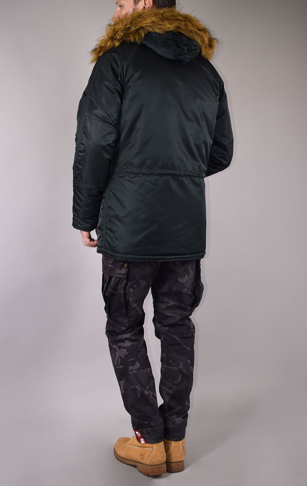 Аляска ALPHA INDUSTRIES VF 59 N-3B dark petrol 