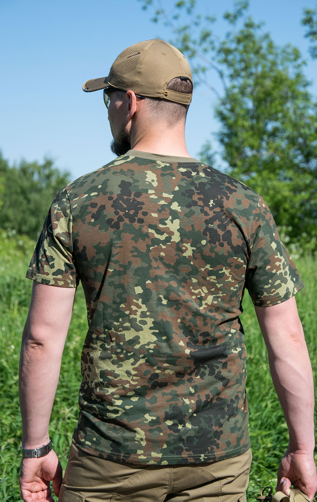 Футболка полевая flecktarn Германия