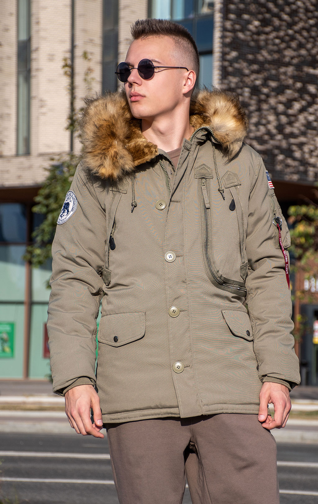 Аляска ALPHA INDUSTRIES POLAR stratos 