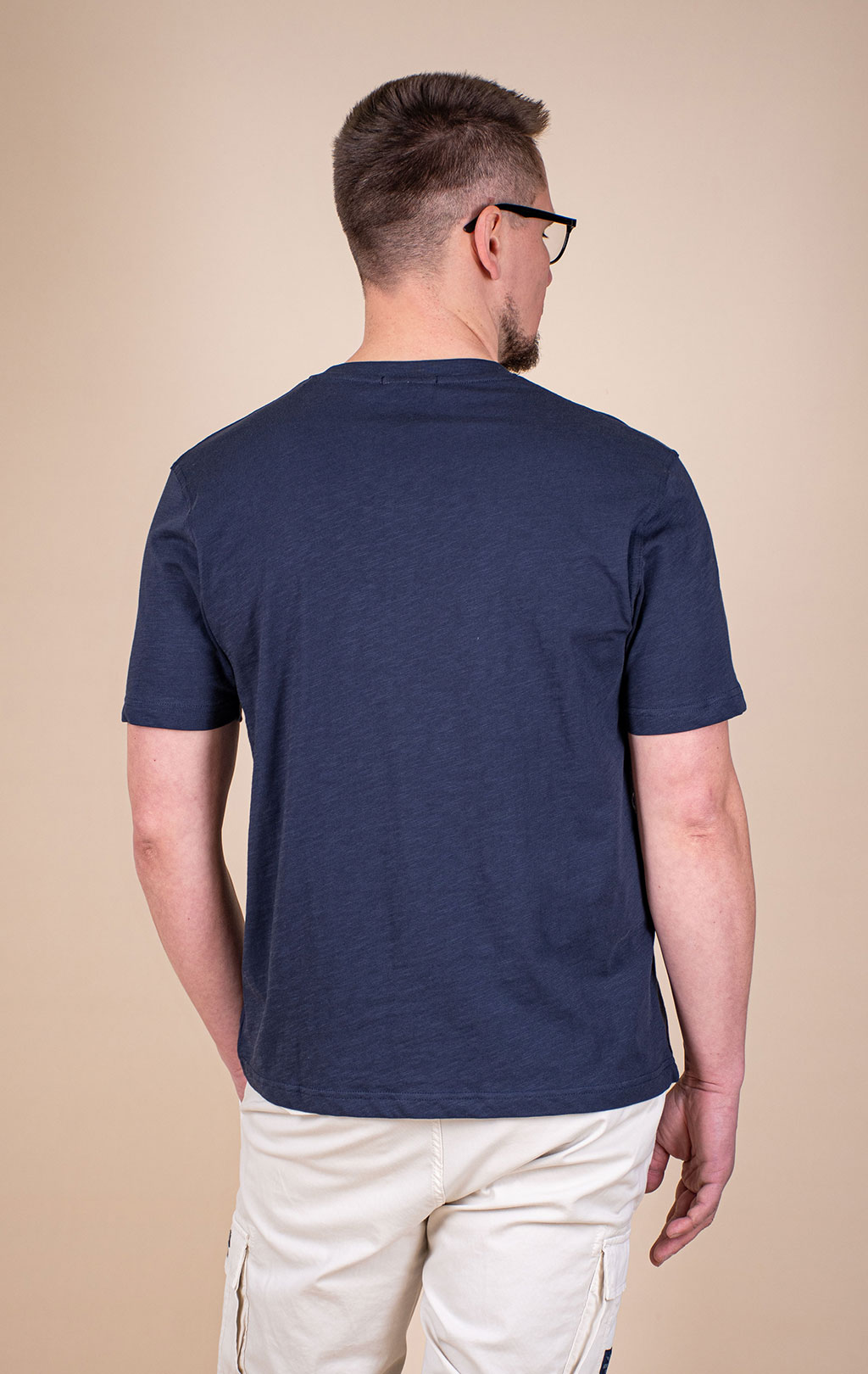 Футболка AERONAUTICA MILITARE big size SS 26/BD blue navy (TS 2524) 