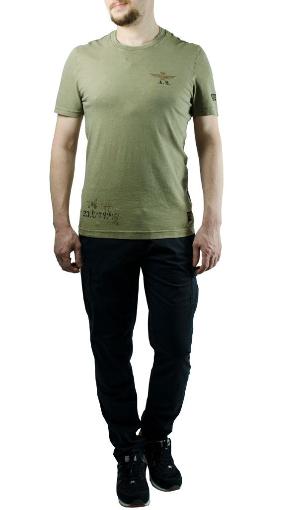 Футболка AERONAUTICA MILITARE salvia (TS 1346) 