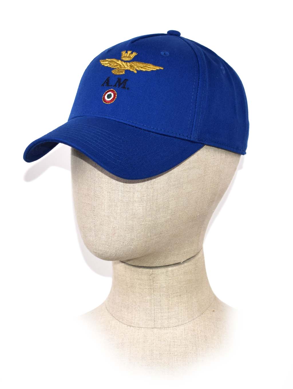 Бейсболка AERONAUTICA MILITARE SS 21/CN royal (HA 1072)
