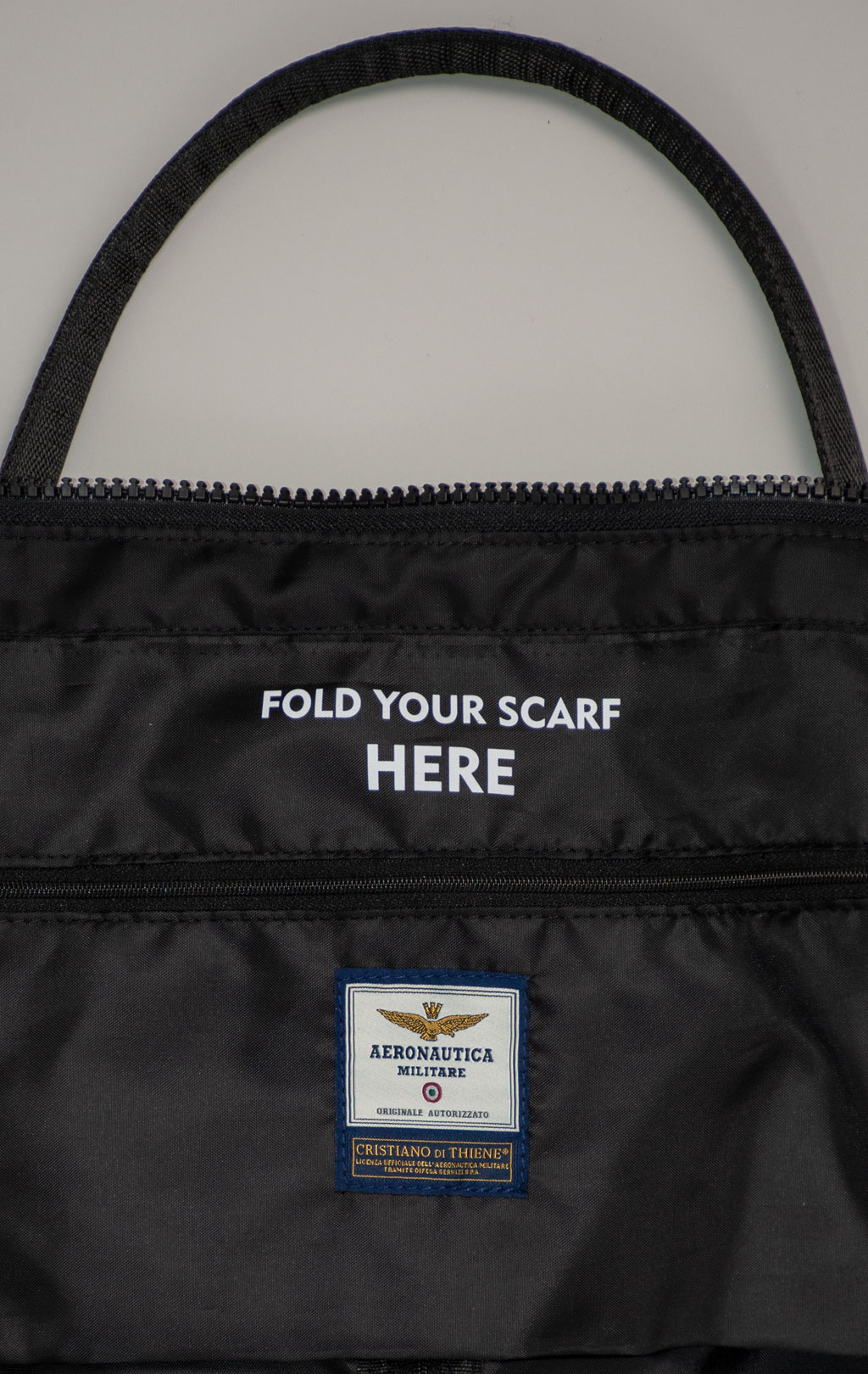 Сумка AERONAUTICA MILITARE TRAVEL BAG FW 25/26/CN nero (BO 1147) 
