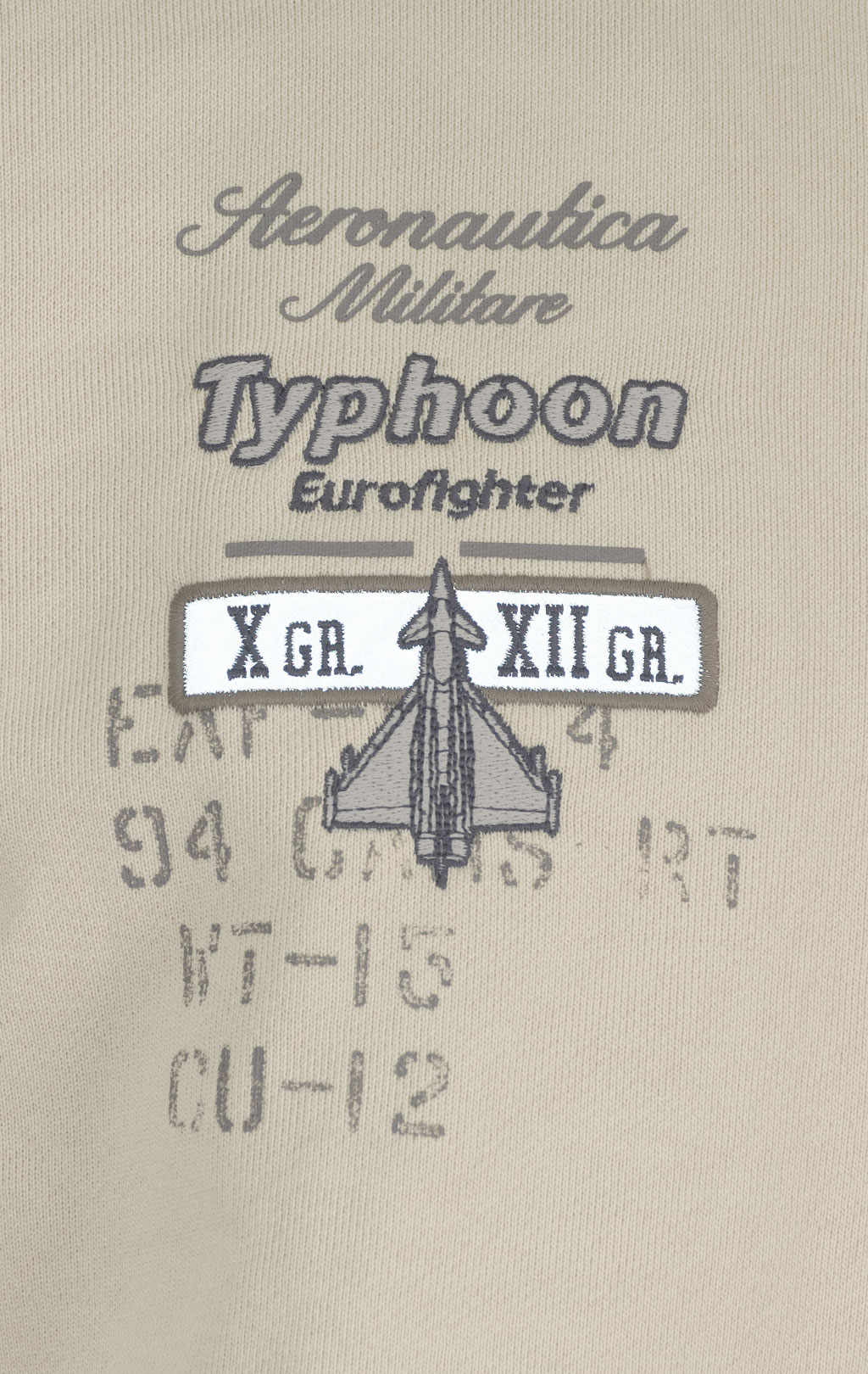 Олимпийка AERONAUTICA MILITARE FW 24/25/TR white beige (FE 1951) 