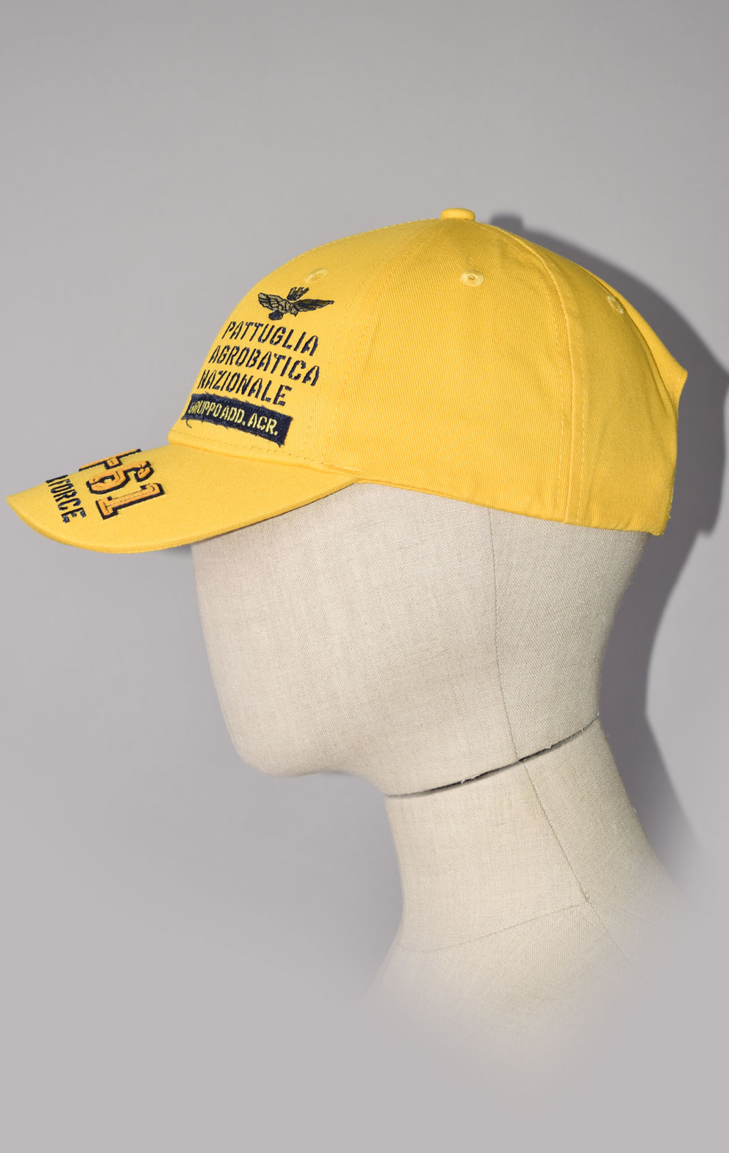 Бейсболка AERONAUTICA MILITARE SS 23/CN giallo (HA 1134) 