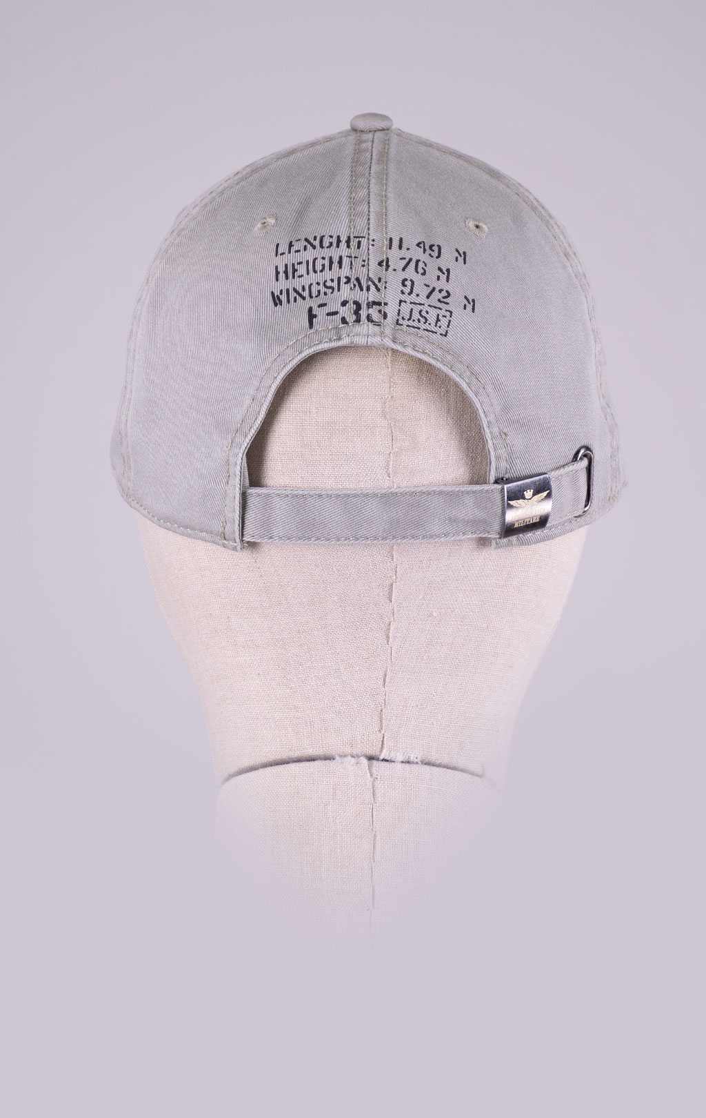 Бейсболка AERONAUTICA MILITARE SS 26/CN dried sage (HA 1252) 