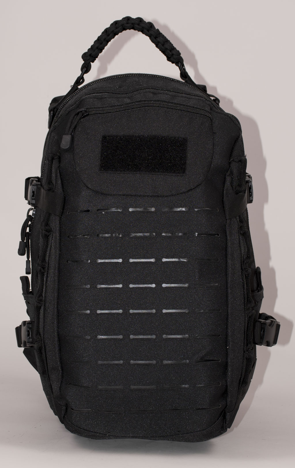 Рюкзак тактический 30L front laser cut, paracord black BS-544 Китай
