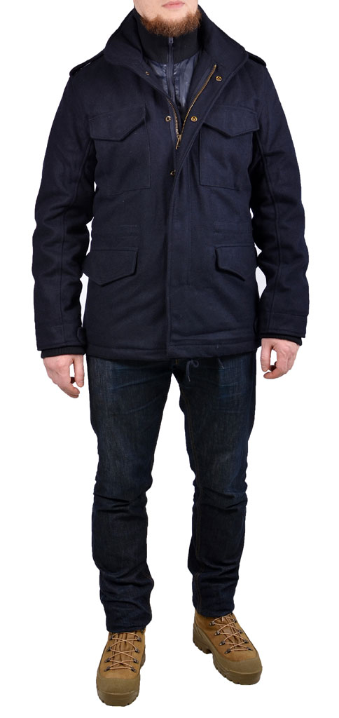 Куртка BRANDIT M-65 Voyager Wool navy 