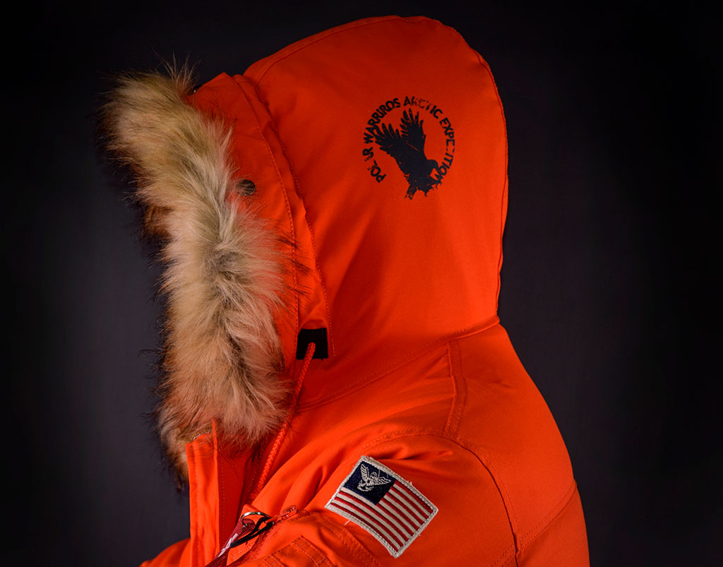 Аляска короткая ALPHA INDUSTRIES POLAR SV flame orange 