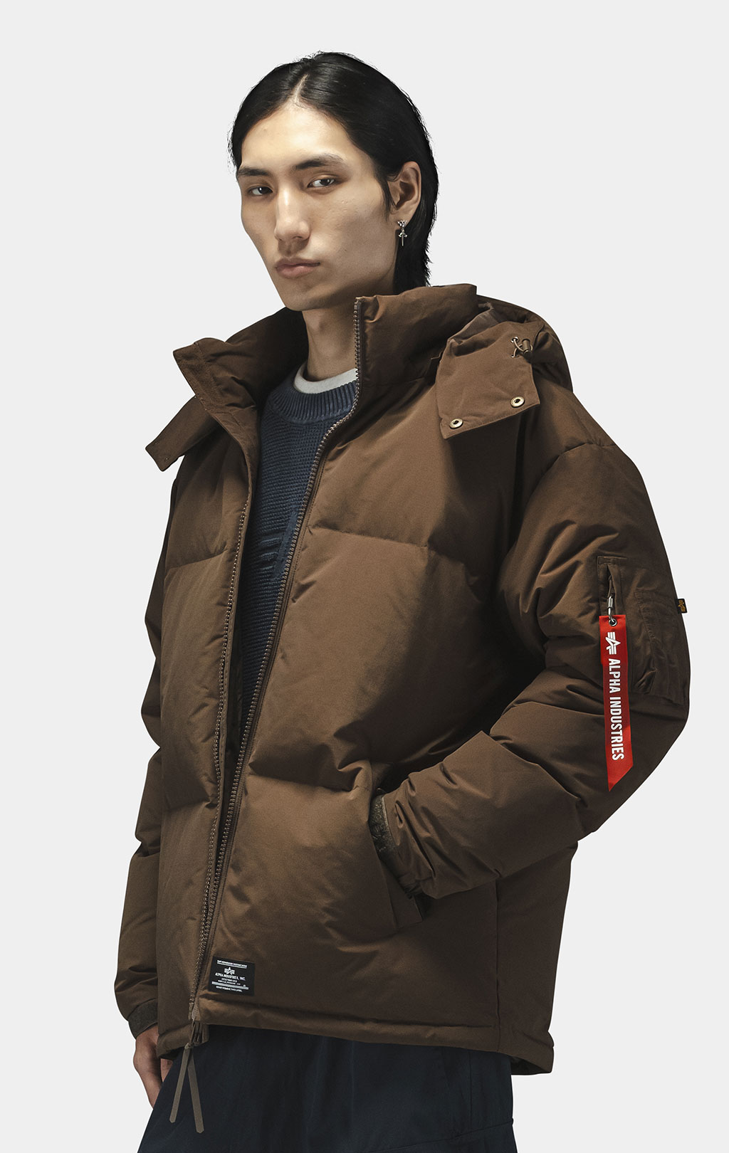 Куртка ALPHA INDUSTRIES PUFFER PARKA FW 25/26 espresso 