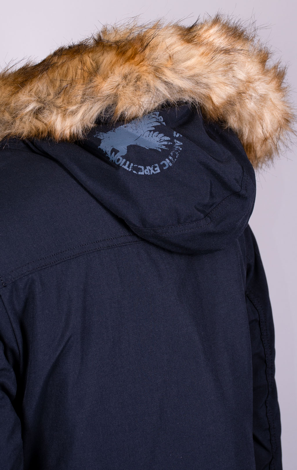 Женская аляска ALPHA INDUSTRIES POLAR black 