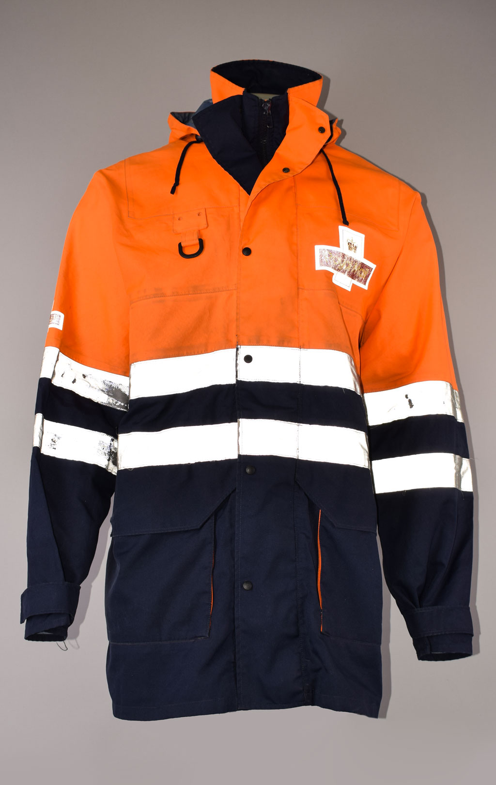 Куртка непромокаемая Gore-Tex ROYAL MAIL Gore-Tex orange blue б/у Англия