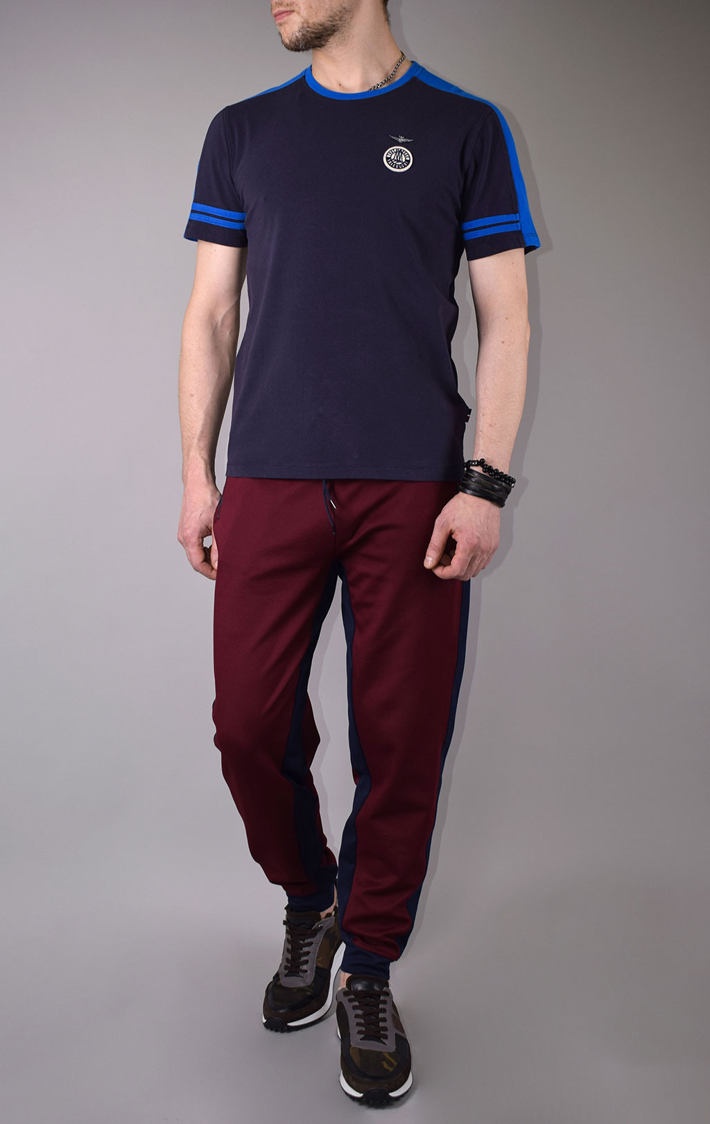 Футболка AERONAUTICA MILITARE SS 20 blue navy (TS 1700) 