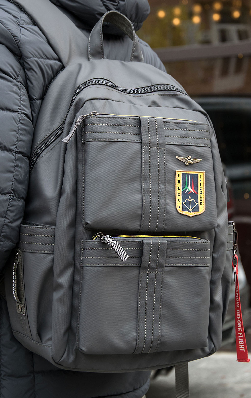 Рюкзак AERONAUTICA MILITARE BUSINESS BACK PACK FW 20/21/CN antracite (ZBAM 345) 