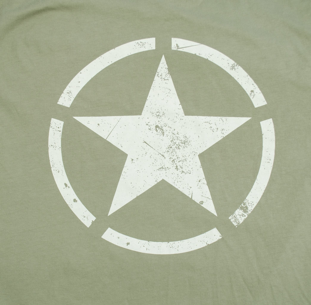 Футболка ALPHA INDUSTRIES STAR T olive 