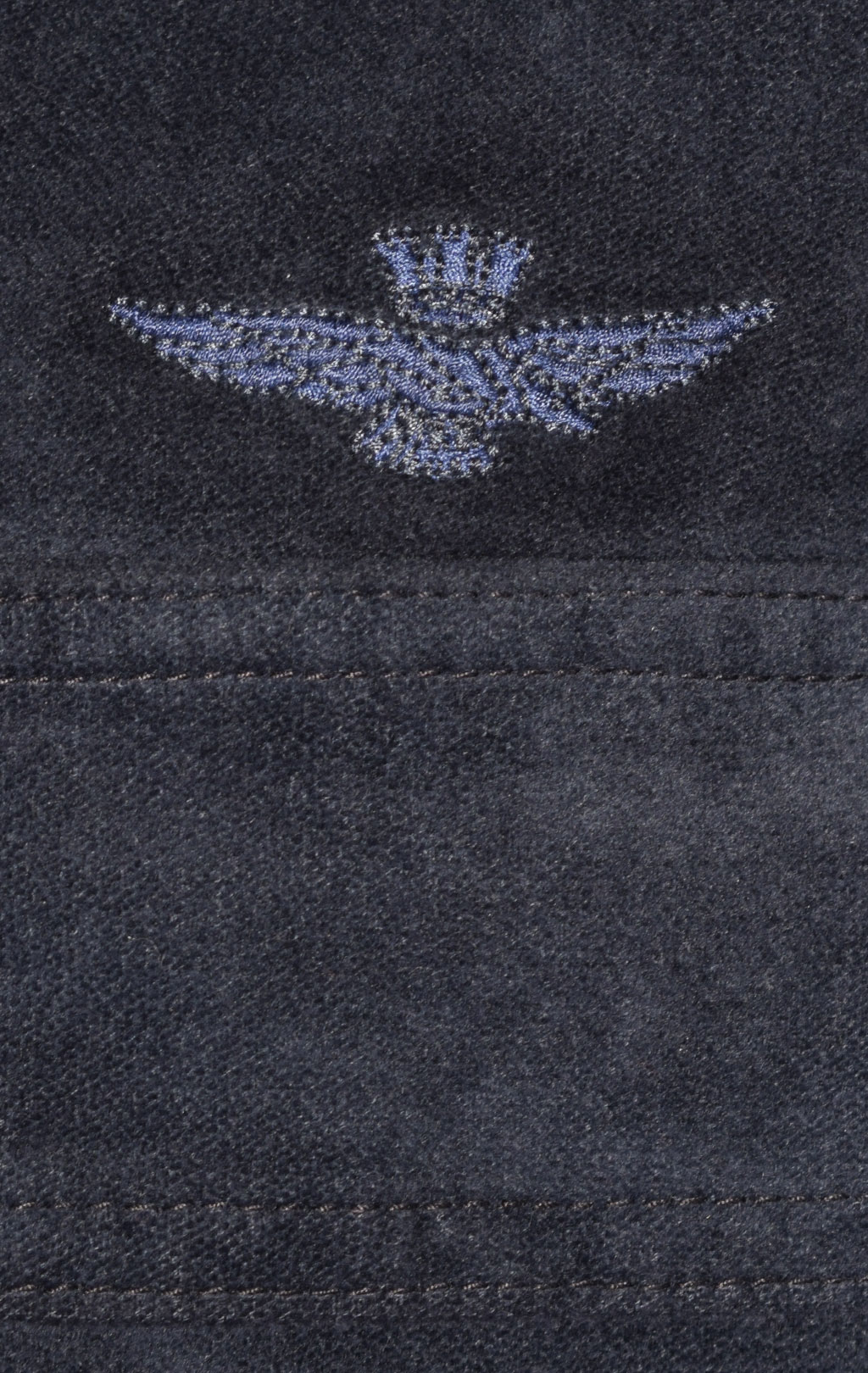 Куртка-рубашка AERONAUTICA MILITARE FW 23/24 m/AL dark blue (AC 013) 