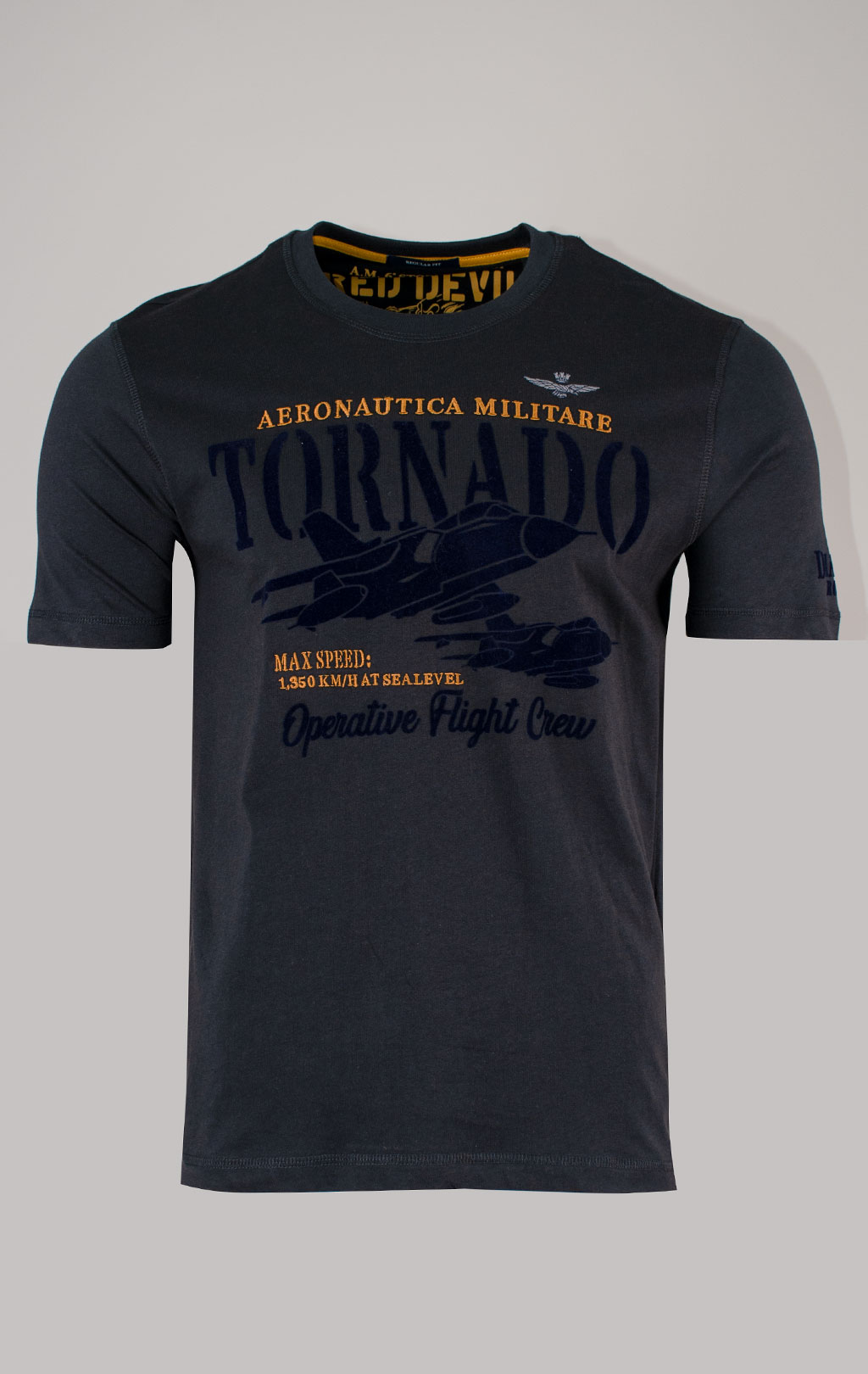 Футболка AERONAUTICA MILITARE SS 25 m/BD blue navy (TS 2405) 