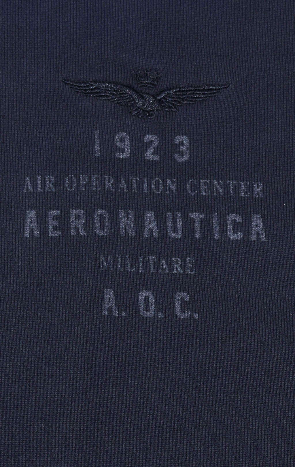 Толстовка с капюшоном AERONAUTICA MILITARE SS 21/IN blue black (FE 1574) 