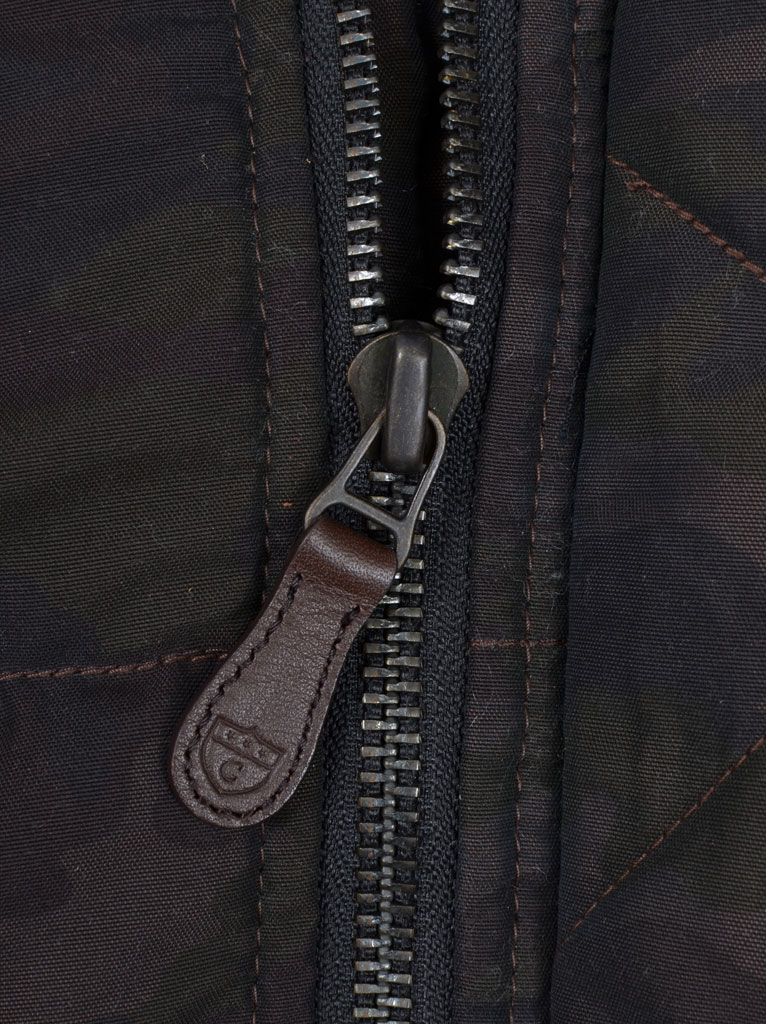 Куртка COCKPIT кожа/полиэстр camo (Z24P004) 
