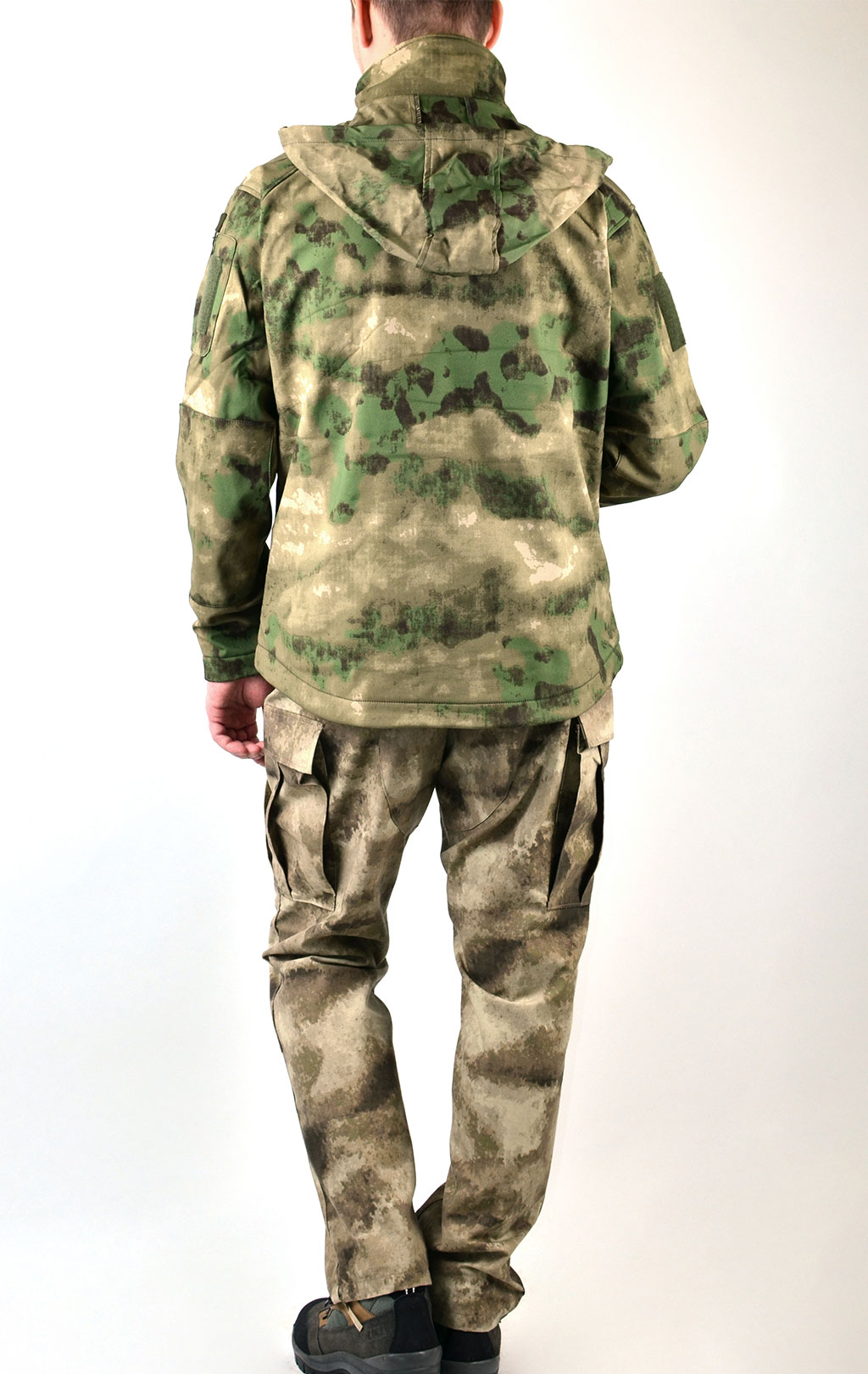 Куртка тактическая Mil-Tec SCU 14 Soft Shell green camo 