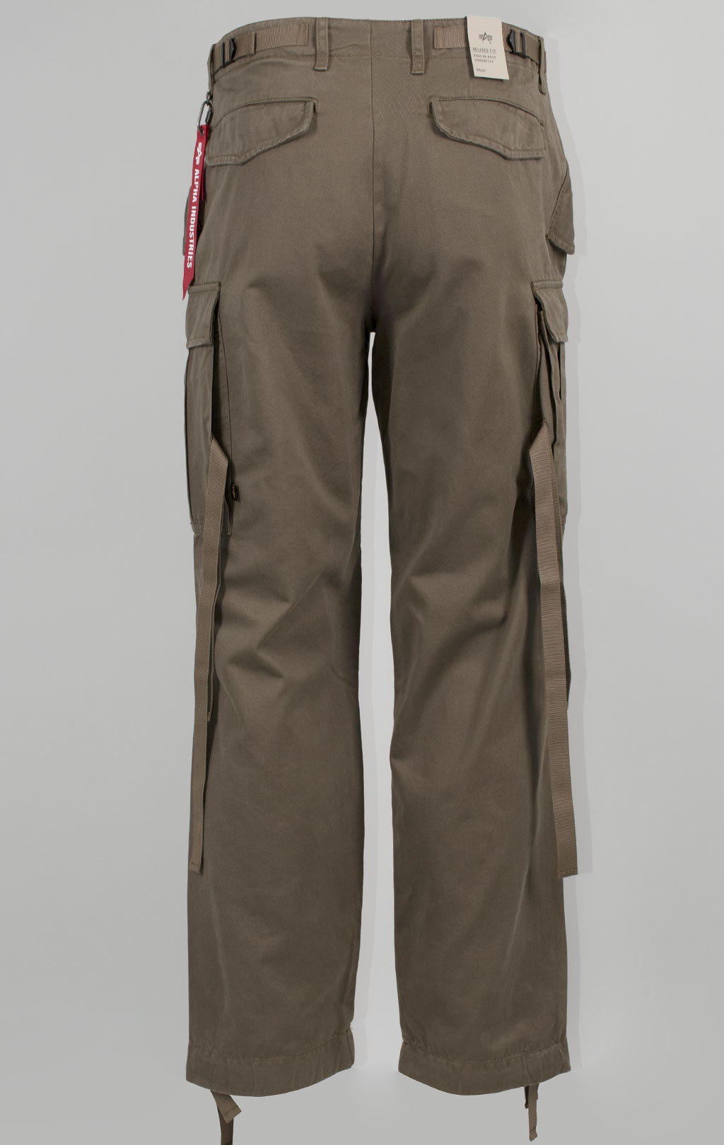 Брюки-карго парашюты ALPHA INDUSTRIES M-65 PANT плотные FW 24/25 coyote brown 