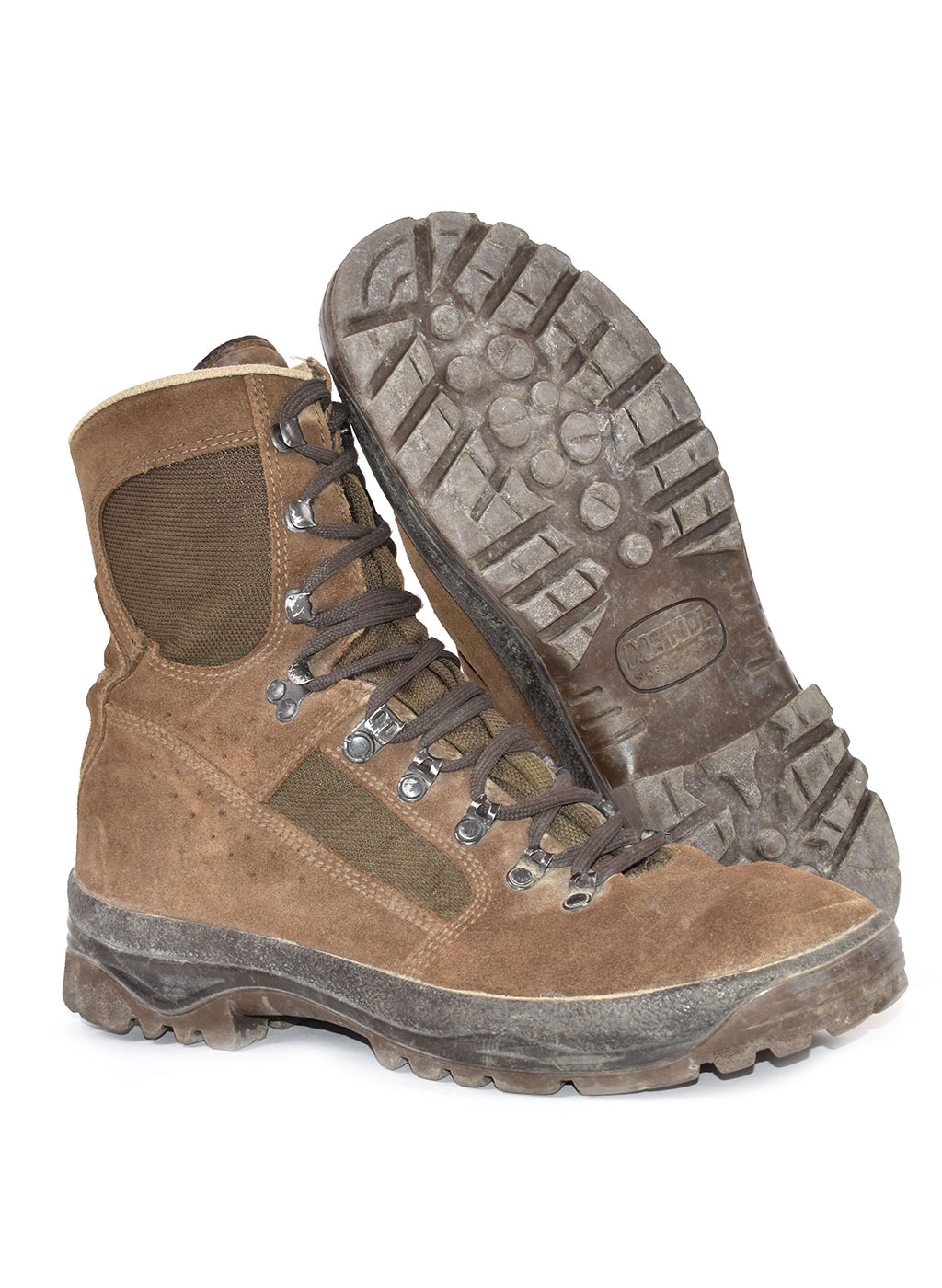 Ботинки-берцы MEINDL Gore-Tex замша/нейлон brown б/у