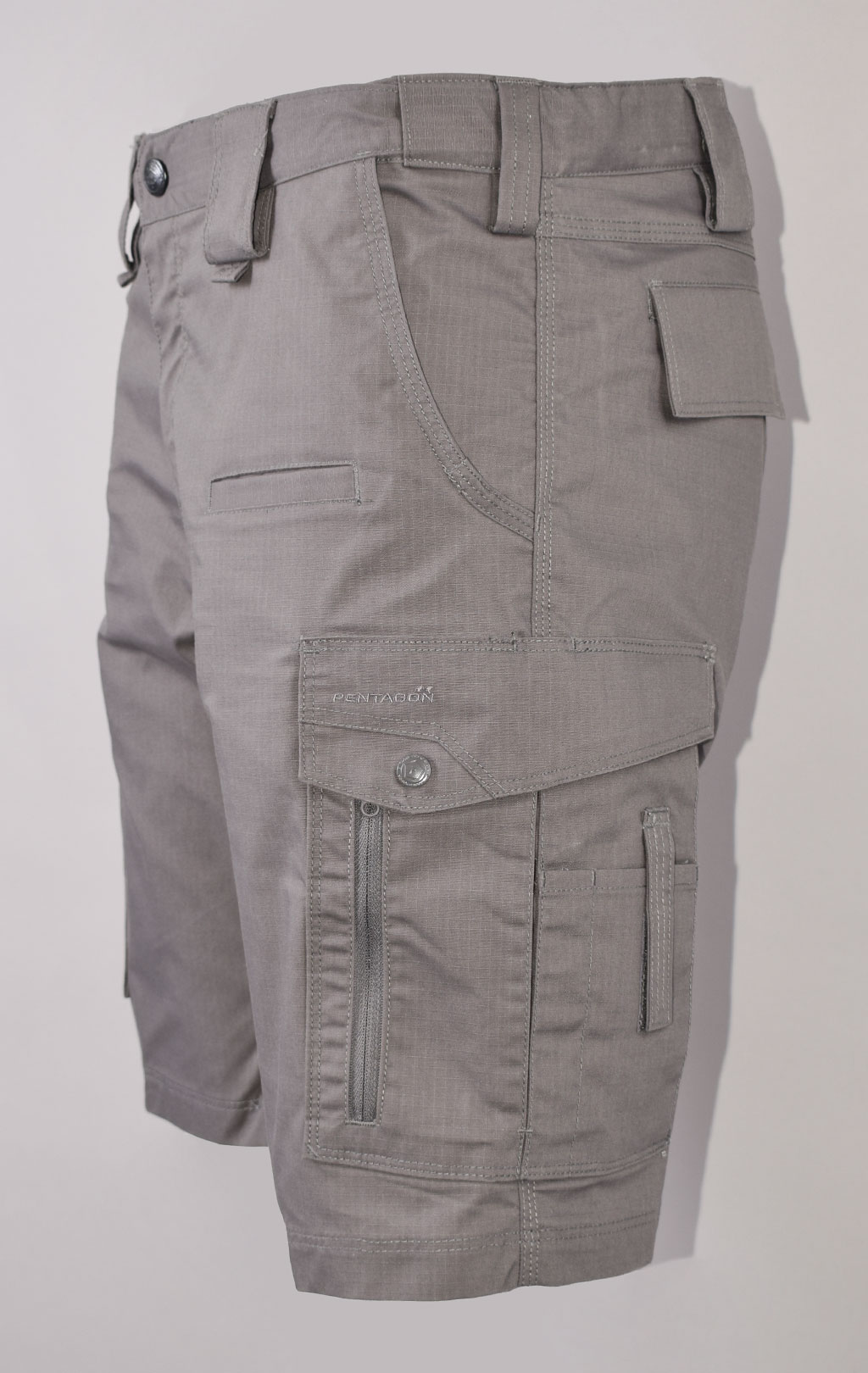 Шорты Pentagon RANGER 2.0 хлопок35%/полиэстер65% Rip-Stop grey wolf 05007-2.0-SH 