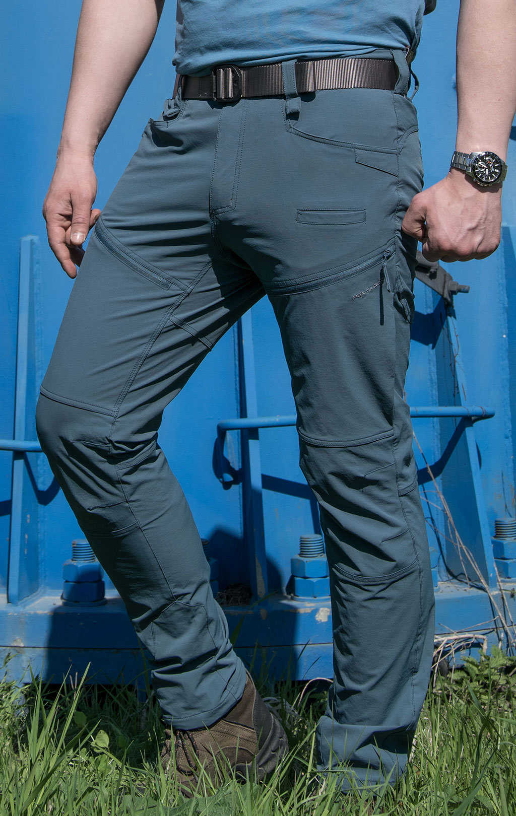 Брюки тактические Pentagon RENEGADE TROPIC полиэстр91%/эластейн6% stretch blue charcoal (76) 05047 