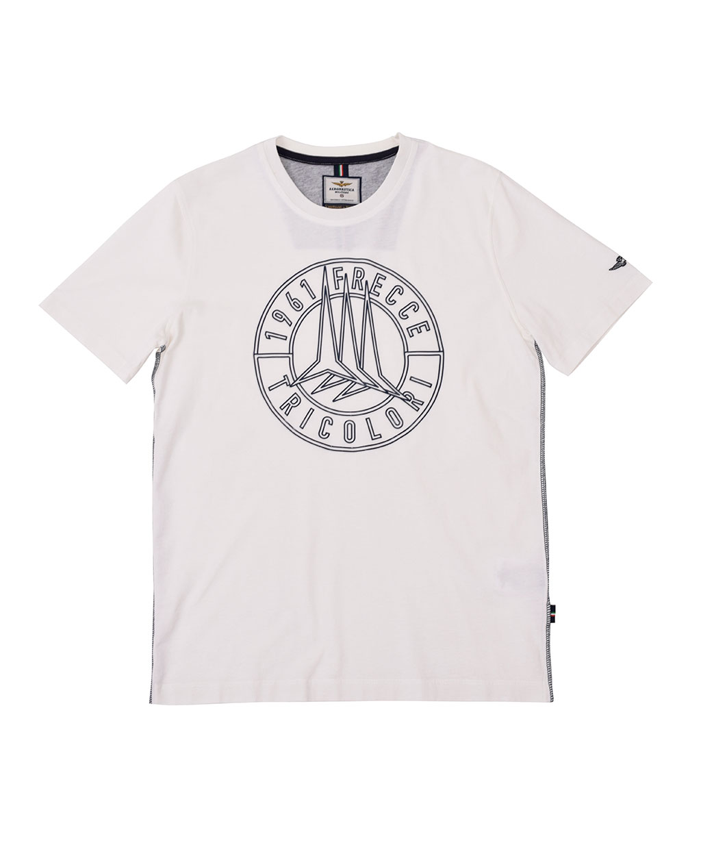 Футболка AERONAUTICA MILITARE SS 20 off white (TS 1697) 