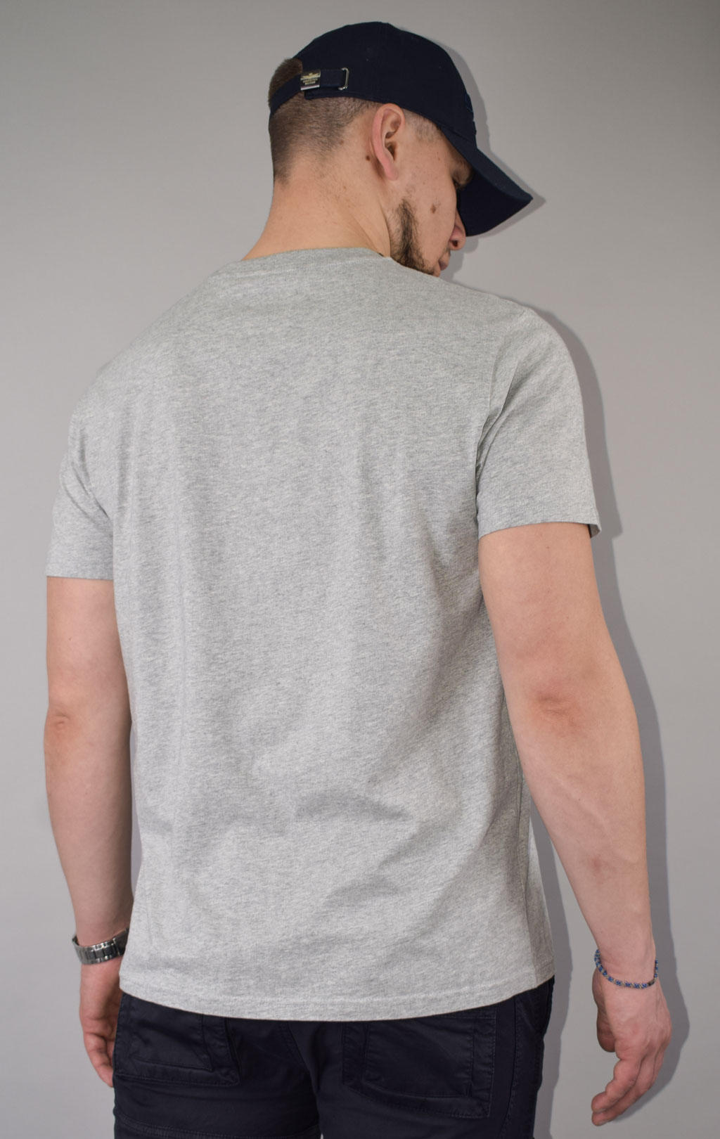 Футболка AERONAUTICA MILITARE SS 23/IT юбилейная в подарочной упаковке grigio melange (TS 2125)
