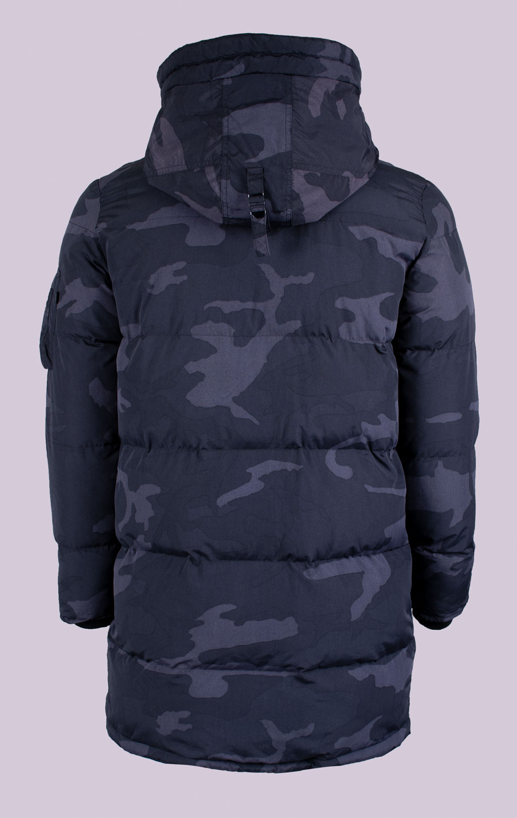 Аляска ALPHA INDUSTRIES QUILTED PARKA N-3B FW 21/22 m black woodland camo 