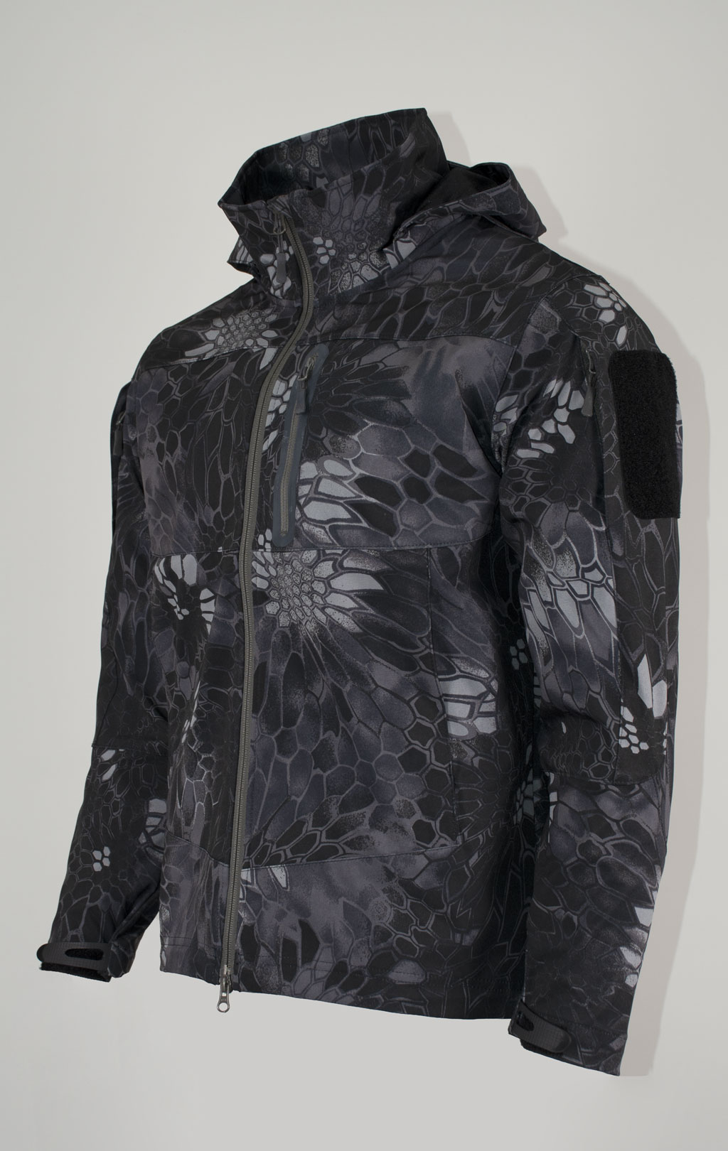 Куртка с капюшоном SABADO-PAVE HAWK HARD SHELL black python k-1407 